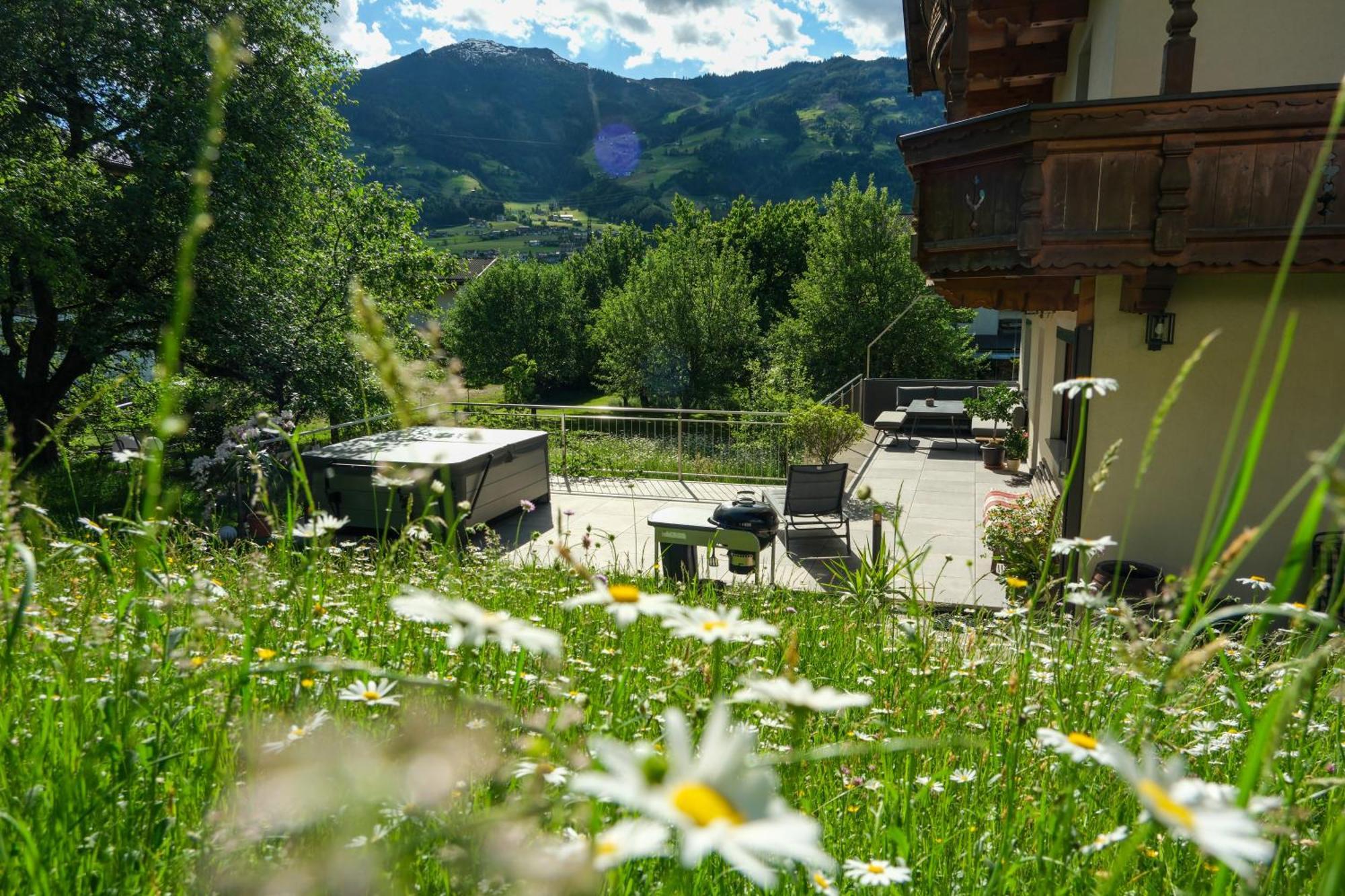 Apart Moidl Mit Privatem Pool Hart im Zillertal Exteriér fotografie